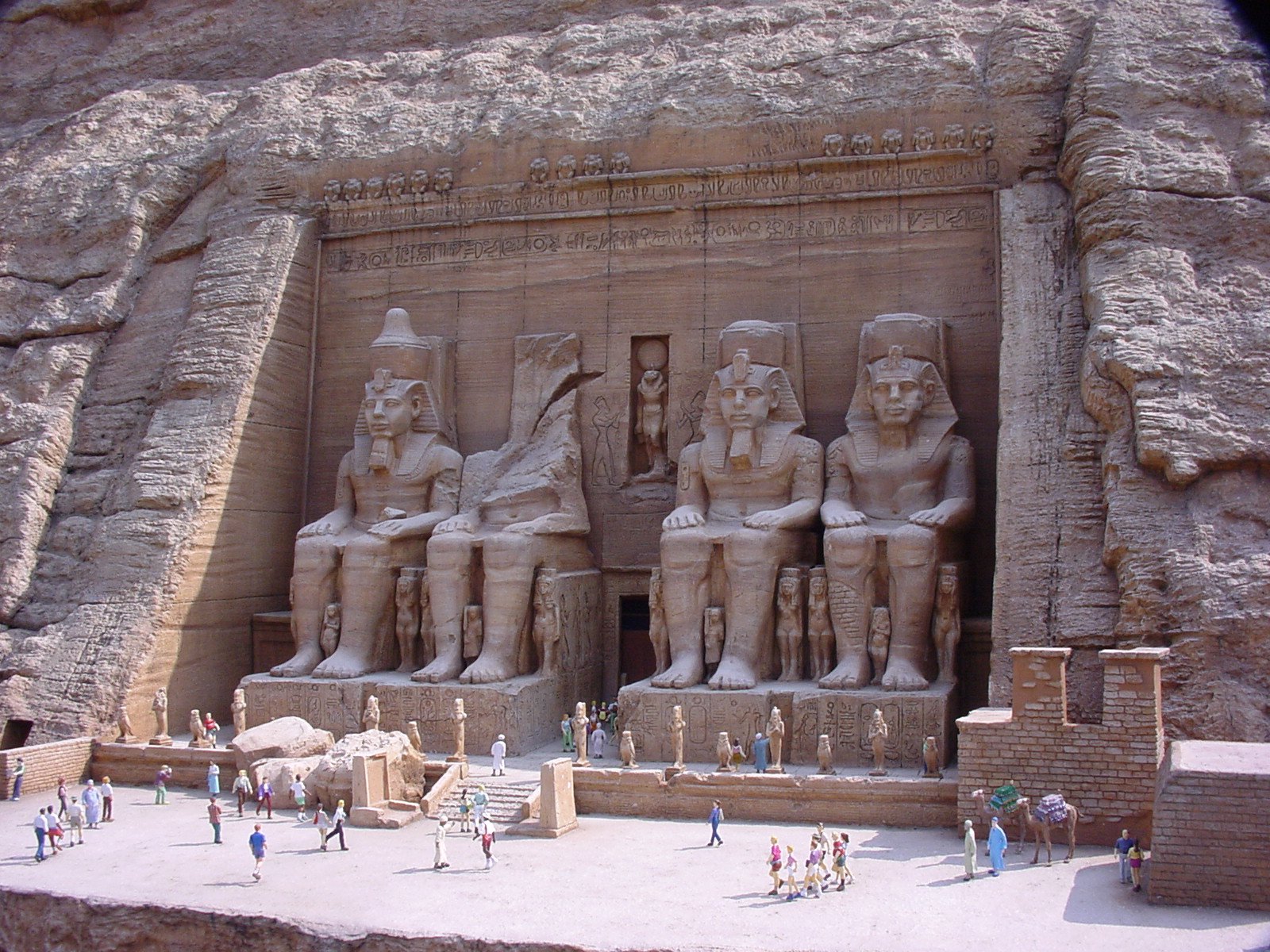 The Temple of Abu Simbel