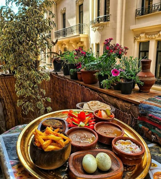 Morning in Egypt